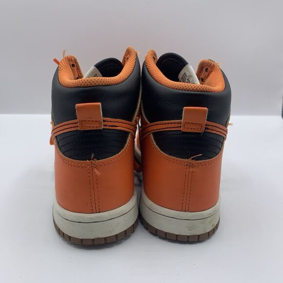 Nike Dunk High Safety Orange Halloween DB2179-004 Size US 5 Y - Picture 2 of 8